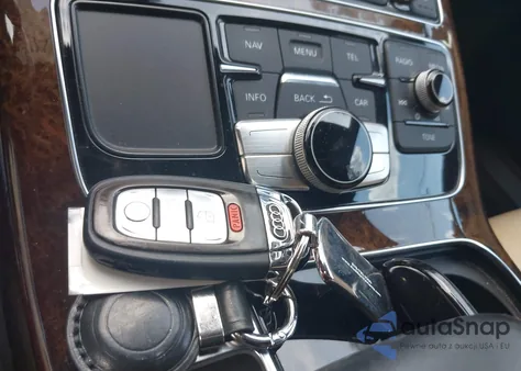 2011 Audi A8 4.2 from USA, damaged, VIN WAUAVAFD0BN000752